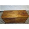 Image 3 : Wooden 4-Drawer Dresser 51" x 21" x 29" Ht