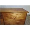 Image 5 : Wooden 4-Drawer Dresser 51" x 21" x 29" Ht
