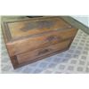 Image 13 : Carved Wooden Chest w/ Asian Ship Design & Metal Clasp 41" x 20" x 22" Ht