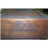 Image 18 : Carved Wooden Chest w/ Asian Ship Design & Metal Clasp 41" x 20" x 22" Ht