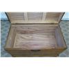 Image 4 : Wooden Chest w/ Removable Base & Metal Hardware 37" x 20" x 26" Ht