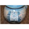Image 11 : Very Large Ceramic 'Fonte Buona' White Blue Vessel w/ Handles14" Dia (Top), 26" High