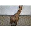 Image 5 : Tall Carved Wooden Giraffe w/ Baby, 56" High