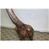 Image 9 : Tall Carved Wooden Giraffe w/ Baby, 56" High
