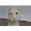 Image 3 : Tall Carved Painted Wood Cat Figure, Approx. 56" Tall