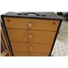 Image 23 : Vintage Louis Vuitton Monogram Depose Armoire Trunk w/ Initials M.H. 44" x 22" x 22"H