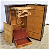 Image 2 : Vintage Louis Vuitton Monogram Depose Armoire Trunk w/ Initials M.H. 44" x 22" x 22"H