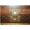 Image 7 : Vintage Louis Vuitton Monogram Depose Armoire Trunk w/ Initials M.H. 44" x 22" x 22"H