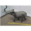 Image 17 : Very Large Metal Cast Elephant w/ Patina, Approx. 63" Long, 4.75-Ft Tall