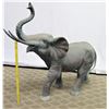 Image 1 : Very Large Metal Cast Elephant w/ Patina, Approx. 63" Long, 4.75-Ft Tall