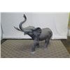 Image 2 : Very Large Metal Cast Elephant w/ Patina, Approx. 63" Long, 4.75-Ft Tall