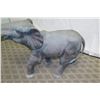 Image 4 : Very Large Metal Cast Elephant w/ Patina, Approx. 63" Long, 4.75-Ft Tall