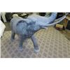Image 8 : Very Large Metal Cast Elephant w/ Patina, Approx. 63" Long, 4.75-Ft Tall