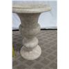 Image 3 : Solid Natural Stone Planter (2 pcs), 23" Dia, 32" H