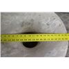Image 6 : Solid Natural Stone Planter (2 pcs), 23" Dia, 32" H