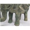Image 15 : Qty 2 Saddled Elephant Plant Stands, Cast Metal 22"L x 16"H