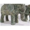Image 8 : Qty 2 Saddled Elephant Plant Stands, Cast Metal 22"L x 16"H