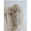 Image 12 : Porous Natural Stone Carved Walrus 8"H (synthetic tusk was repaired)