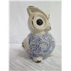 Image 10 : Qty 3 Ceramic Owl Figurines 'IMAX The Knight Family' (5", 7", 10" Tall)