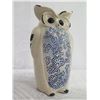 Image 14 : Qty 3 Ceramic Owl Figurines 'IMAX The Knight Family' (5", 7", 10" Tall)