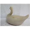 Image 14 : Qty 2 Ceramic Swans 9" Tall