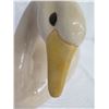 Image 7 : Qty 2 Ceramic Swans 9" Tall