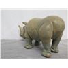 Image 3 : Glazed Clay/Ceramic Rhinoceros 6.5" High