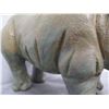 Image 8 : Glazed Clay/Ceramic Rhinoceros 6.5" High