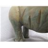 Image 9 : Glazed Clay/Ceramic Rhinoceros 6.5" High