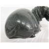Image 10 : Dark Green Hippopotamus, Solid Natural Stone (Granite?), Signed 'S. Chatsama' 5" High