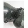 Image 7 : Dark Green Hippopotamus, Solid Natural Stone (Granite?), Signed 'S. Chatsama' 5" High