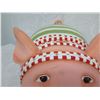 Image 13 : Pig in Costume w/ Maker's Mark, Resin or Composite Material, 17" Tall
