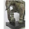 Image 24 : Saddled Elephant on Platform, 18" H, Resin or Composite Material (small piece broke off back piece)