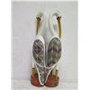 Image 5 : Qty 2 Tall Carved Pelicans 20" Tall
