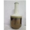 Image 3 : Glazed Ceramic Decanter 13"H & Brown Vase 10.5"H