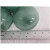 Image 16 : Qty 8 Vintage Small Japanese Glass Fishing Floats Approx. 3-5" Diameter