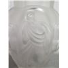 Image 20 : Frosted Crystal Vase w/ Raised Greco-Roman Motif 9.5" High