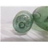 Image 7 : Qty 4 Vintage Japanese Glass Rolling Pin Fishing Floats Approx. 5-6" Long