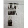Image 2 : Eme 18/10 Italy Flatware Set: 8 Spoons/8 Forks/4 Knives