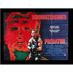 PREDATOR (1987) - UK Quad, 1987