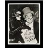 Image 1 : BATMAN (1966) - Black-and-White Still, 1966, Autographed by Lee Meriwether and Burgess Meredith