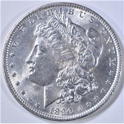 1890 MORGAN DOLLAR  GEM BU