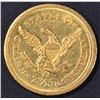 Image 2 : 1843-O $2.5 GOLD LIBERTY  CH ORIG UNC
