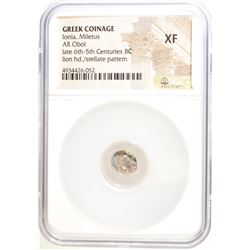 LATE 6TH-5TH CENTURIES BC IONIA, MILETUS NGC XF