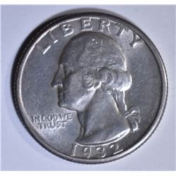 1932-D WASHINGTON QUARTER  BU