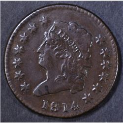 1814 LARGE CENT  AU