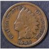 Image 1 : 1908-S INDIAN CENT  VG/F