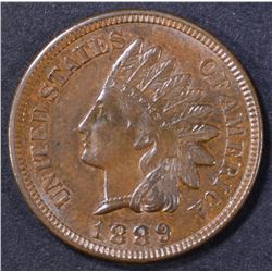 1889 INDIAN CENT GEM BU BN