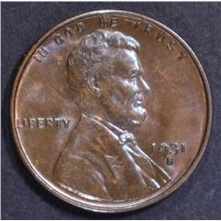 1931-S LINCOLN CENT CH/GEM BU