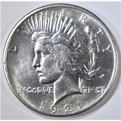 1921 PEACE DOLLAR  CH BU